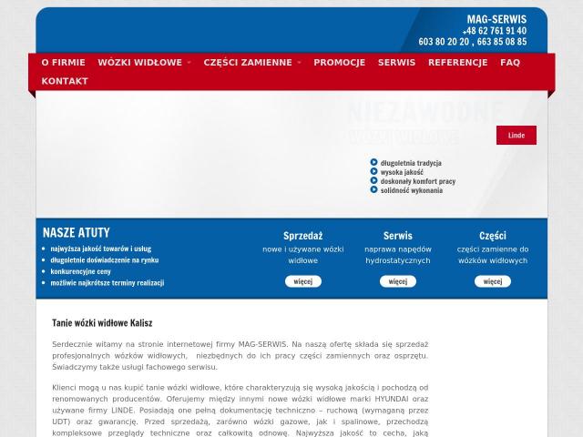 MAG-SERWIS Wózki Widłowe