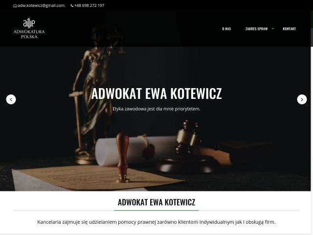 Kancelaria Adwokacka Adwokat Ewa Kotewicz