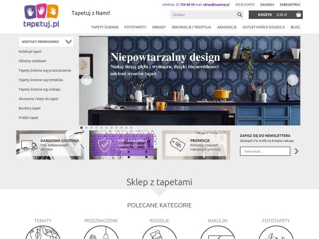tapetuj.pl Sklep internetowy