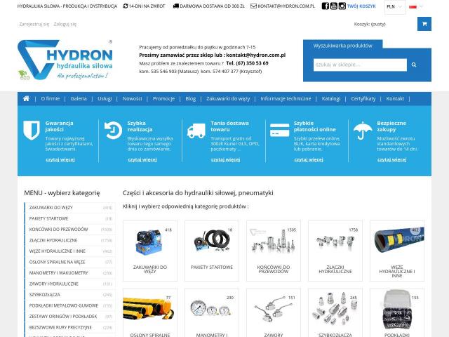 HYDRON hydraulika siłowa Mariusz Sząszor