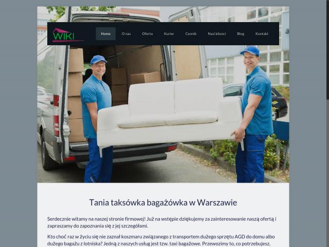 Taxi Bagażówka Wiki Warszawa