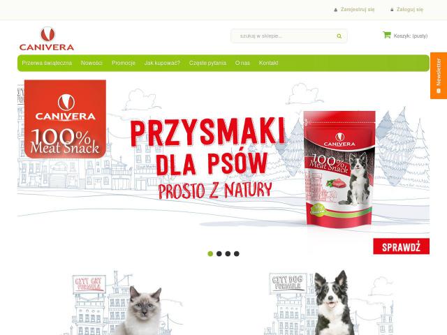 Polski producent karmy dla psów i kotów -  CANIVERA
